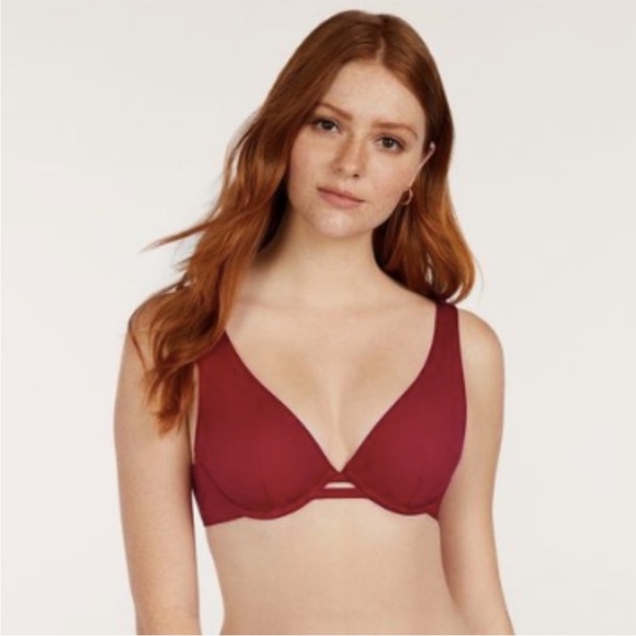 NWOT Thirdlove The Classic Unlined Plunge Bra Sz 36A - Picture 1 of 8